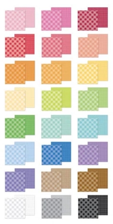 Doodlebug Design Paper Pad 6x8" - Gingham & Linen (15x20 cm)